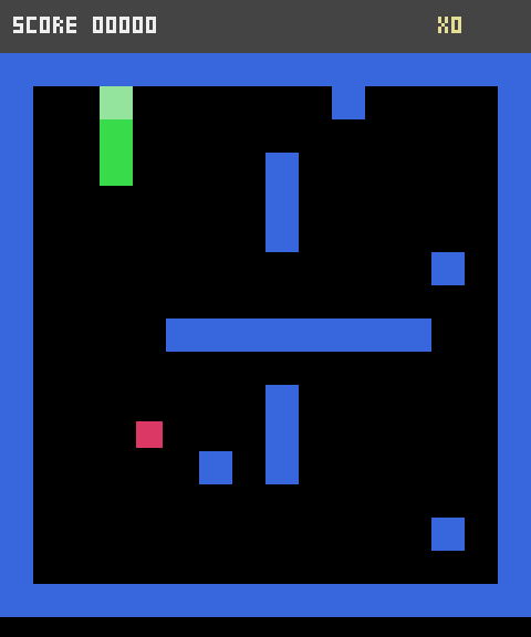 Screenshot of the SNAKE challenge on 2026-10-09